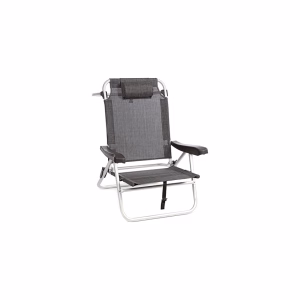 Brunner Siren beach chair grey sklopiva stolica
